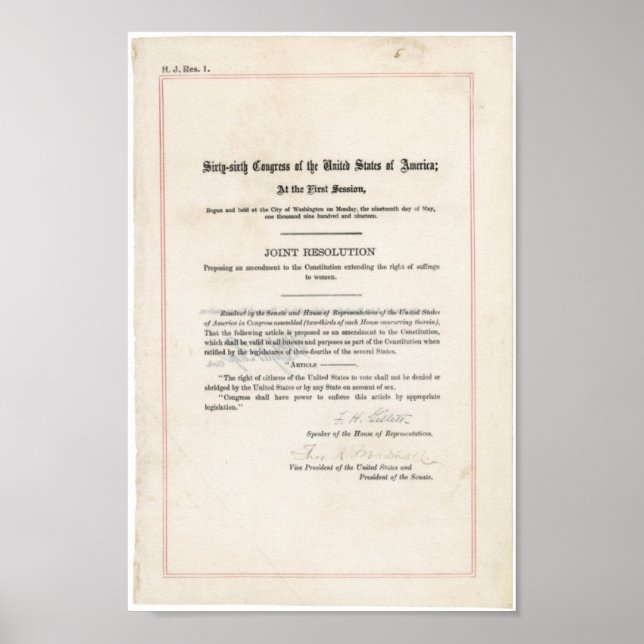 19. Änderung Poster (Vorne)