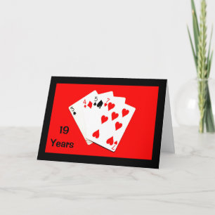 19 Ans, C'Est Une Grosse Affaire ! Carte Anniversa
