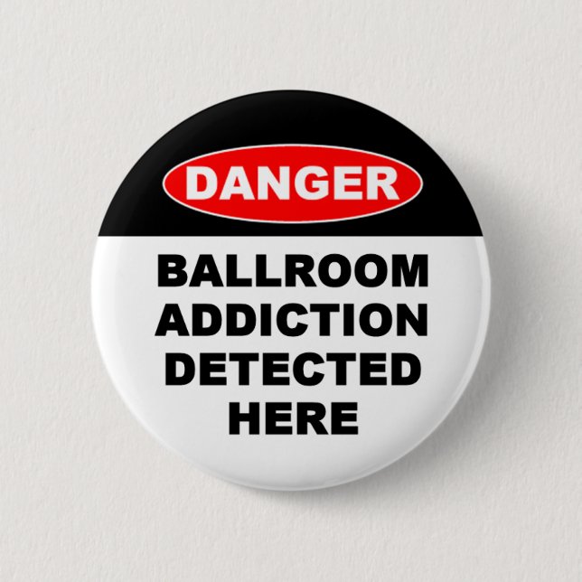 19. Ballsaal-Sucht-Knöpfe Button (Vorderseite)