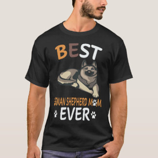 19 Beste Deutsche Schäferhund-Mutter überhaupt Deu T-Shirt