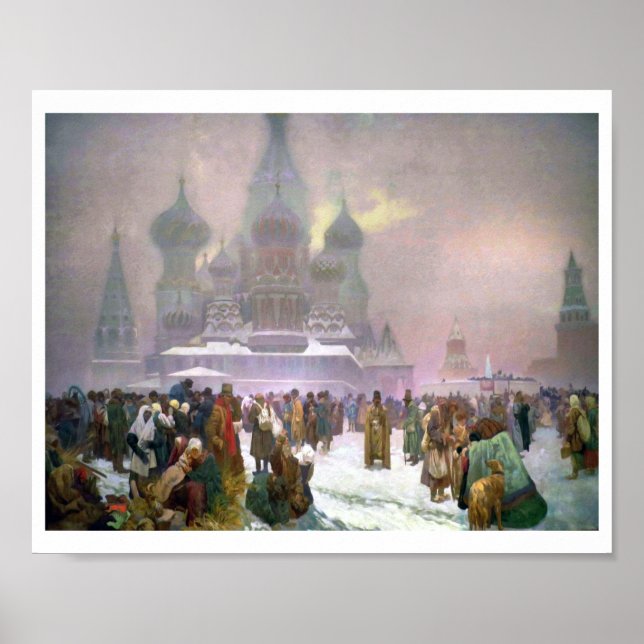 #19 Die Abschaffung der Leibeigenschaft in Russlan Poster (Vorne)