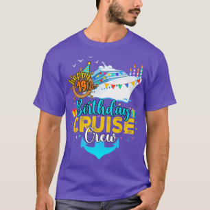 19. Geburtstag Kreuzfahrt Crew T-Shirt