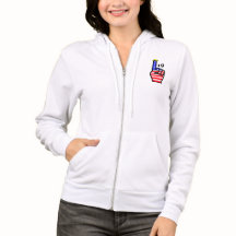 19: Hooded Zipped Sweatshirt