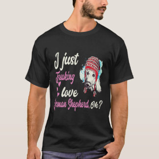 19 Ich liebe deutsche Schäferhunde OK Deutsche Sch T-Shirt