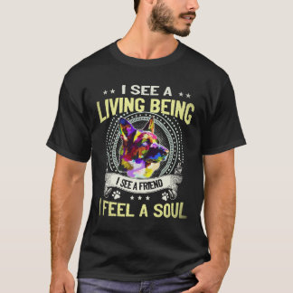 19 Ich sehe ein Lebewesen Ich sehe einen Freund Ic T-Shirt
