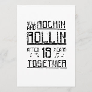 19. Jahrestag - 19 Jahre Paar-Geschenk- Karte