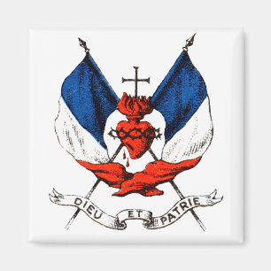 19. Jh. französischer Patriotismus Magnet