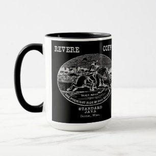 19. Jh. Revere Coffee of Boston, grau Tasse