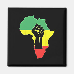 19. Juni 1865 Afrikanisches Erbe Magnet
