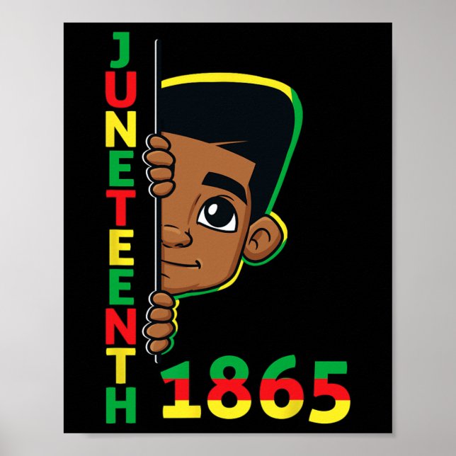 19. Juni 1865 Cool Brown Skin King B Poster (Vorne)