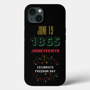 19. Juni 1865 Juneteenth Schwarze Geschichte Feuer Case-Mate iPhone Hülle