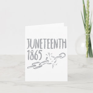 19. Juni 1865 Kette 19. Black Africa Pride Karte