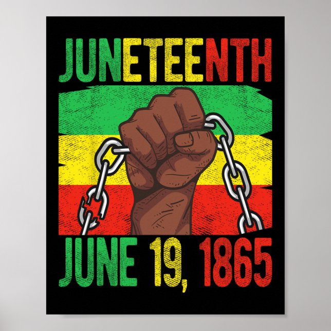 19. Juni 1865 Poster (Vorne)