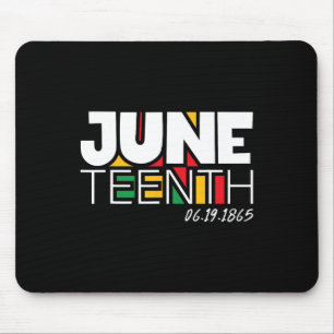 19. Juni 1865 Proud Black Freedom Day Mousepad