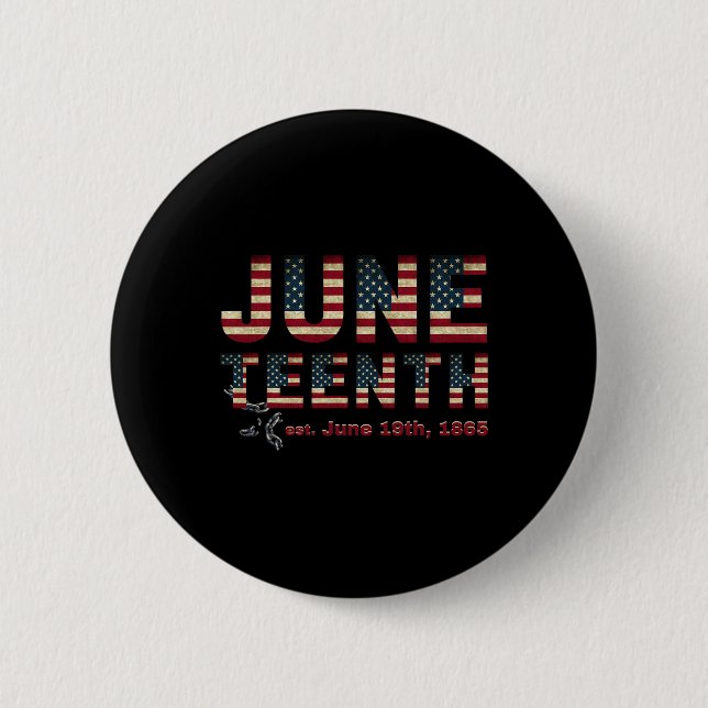 19. Juni 1865 Texas1 Button (Vorderseite)