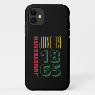 19. Juni 1865 Typografie Schwarze Geschichte Case-Mate iPhone Hülle