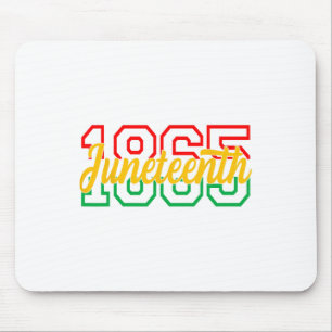 19. Juni 2024 Feiern Black Freedom 1865 Histo Mousepad