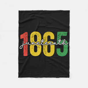 19. Juni 2025 Women Men African American Junetee Fleecedecke