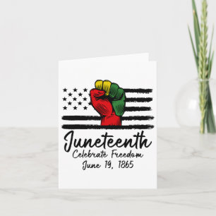 19. Juni Feierliche Freiheit, 19. Schwarze Geschic Karte