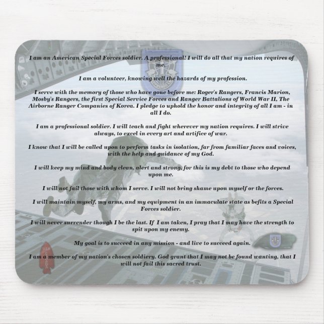 19. Kraftkredolager-Williams-Veterane Mousepad (Vorne)