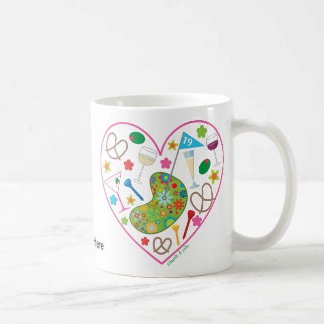 19. Loch-Herz-Tasse Kaffeetasse (Rechts)