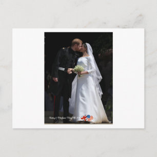 19. Mai 2018: Wenn Harry Meghan verheiratet Postkarte