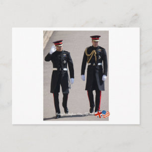 19. Mai 2018: Wenn Harry Meghan verheiratet Postkarte
