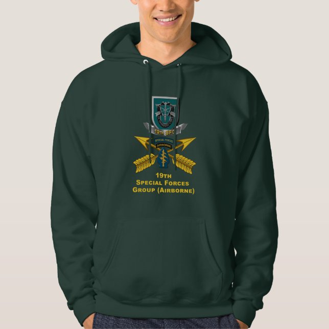19. Special Forces Group Hoodie (Vorderseite)