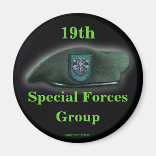 19. Spezialkräfte Gruppe vet iraq Magnetnam vfw Magnet