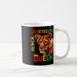 19. weibliche schwarze Lioness in Afrika 18 Kaffeetasse