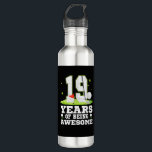 19 Years Of Being Awesome 19th Birthday Golf Theme Edelstahlflasche<br><div class="desc">19 Years Of Being Awesome 19th Birthday Golf Theme T-Shirt</div>