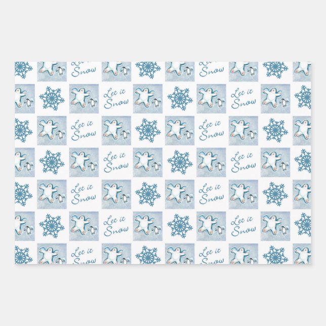 19 Zoll x 29 Zoll Papierblätter, Matte 19 Zoll x 2 Geschenkpapier Set (Vorderseite)