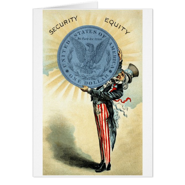 19C Uncle Sam Mag Silber (Vorne)