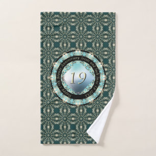 19e anniversaire du Mariage Acquamarine