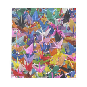 1.000 Origami Papierkran-Notizblock Notizblock