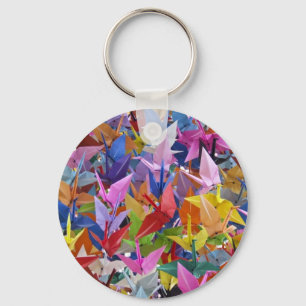1.000 Origami Papierkran-Schlüsselanhänger Schlüsselanhänger