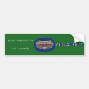 1. 101. ABN AUTOAUFKLEBER DER BN-187. INFANTERIE-