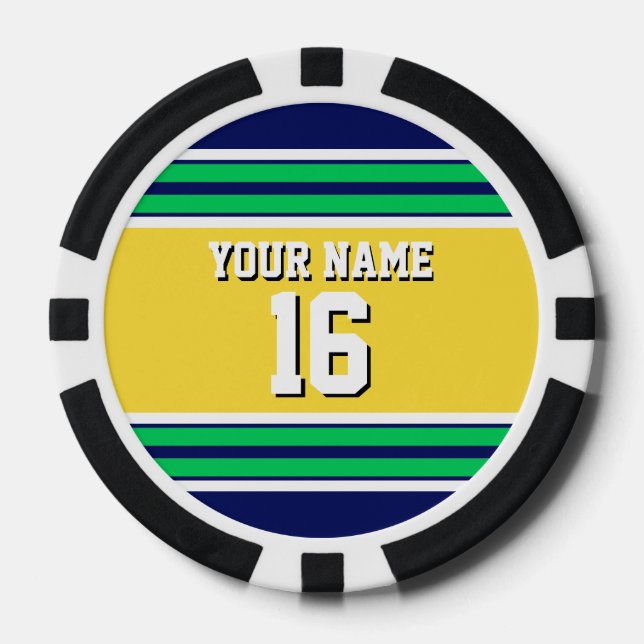1-11 (Sq Necklace) Pokerchips (Vorderseite)
