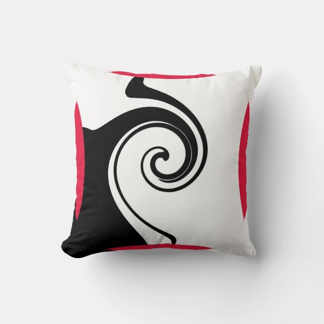 "1" 16" GÉOMÉTRIQUES x 16" COUSSIN de LANCER de (Recto)