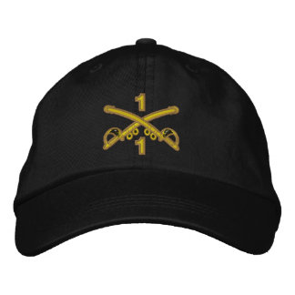 1-1 Casquette brodé de cavalerie