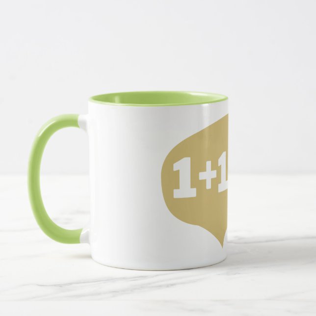 1+1 = ich tasse (Links)