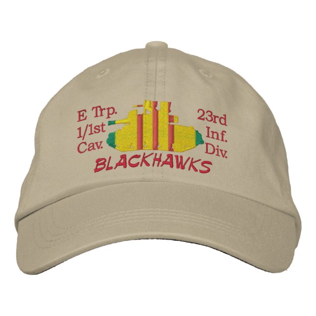 1/1er av. 23e Division M551 Casquette brodé Sherid (Devant)