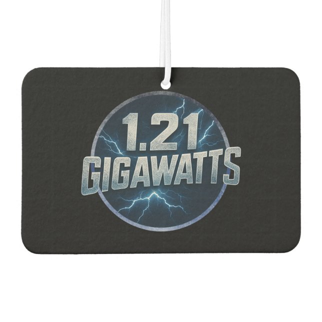 1,21 Gigawatt Autolufterfrischer (Vorderseite)