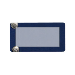 1.25"x2.75" Mailing Address Air Force Class A Unif Adressaufkleber