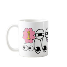 1,2,3 Alle Augen auf meiner Lehrerin Tasse