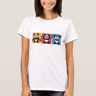 1-2-3 Gewichtshundertpanda T-Shirt