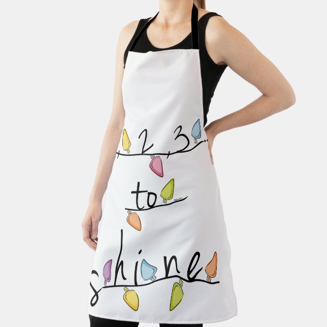 1, 2, 3.. Shine Baby Schürze (InSitu)