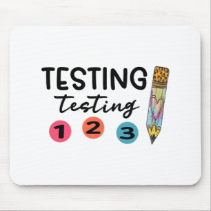 1 2 3 Shirt-Testkoordinator Lehrer Mousepad
