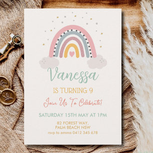 1. 2. 4. 5. 7. 9. Geburtstagsparty Einladung