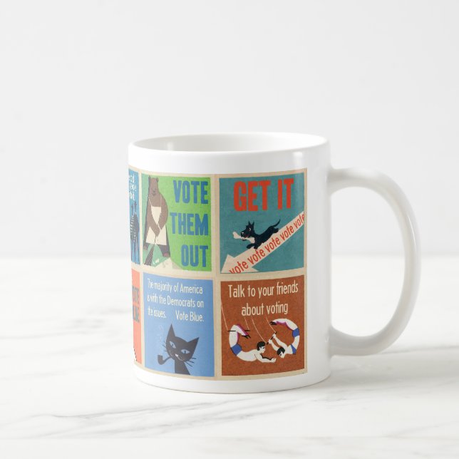 #1 (4) Vintager Tasse meme Propaganda 10 der (Rechts)